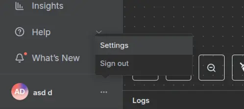 Open Settings
