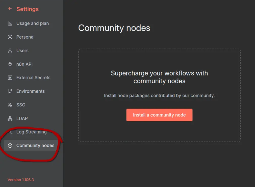 Community Nodes