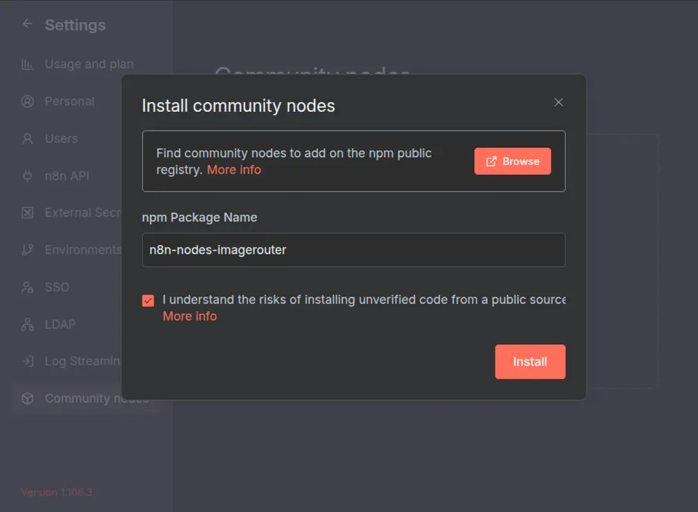 Install Node